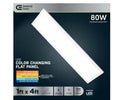 Commercial Electric 1x4ft LED Flat Panel 5CCT Flush Mount Light FP1X4/6WY/WH/HDT