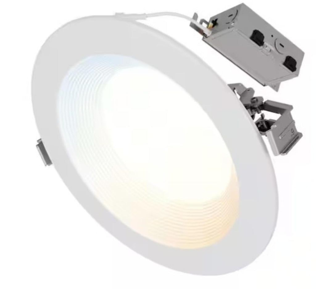 HALO RL 6" Selectable CCT Canless Recessed LED Downlight 600 Lumens White Indoor