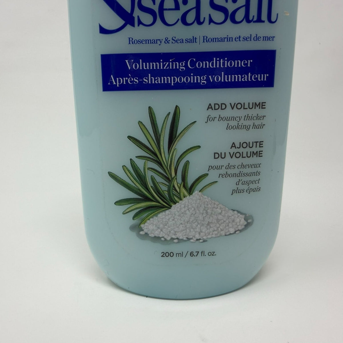 Avon Elastine Botanicals Rosemary & Sea Salt Volumizing Conditioner 6.7 oz New