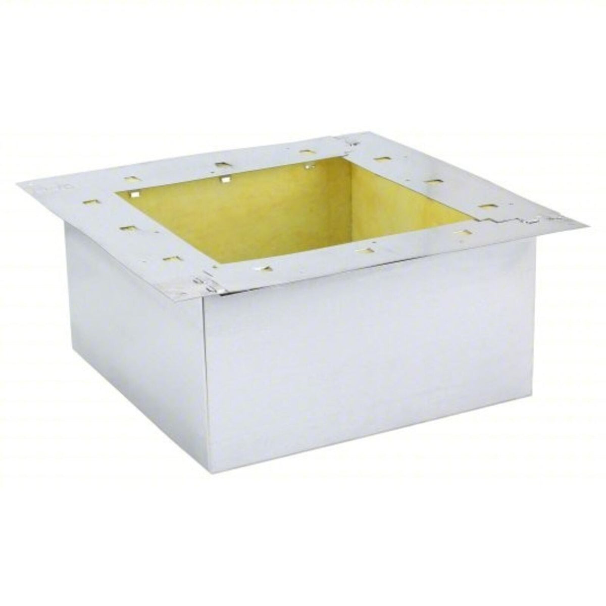 Dayton 2Rb76 Roof Curb- 17.5x17.5 Inside- Fixed Nonventilated Square 18 GA Steel