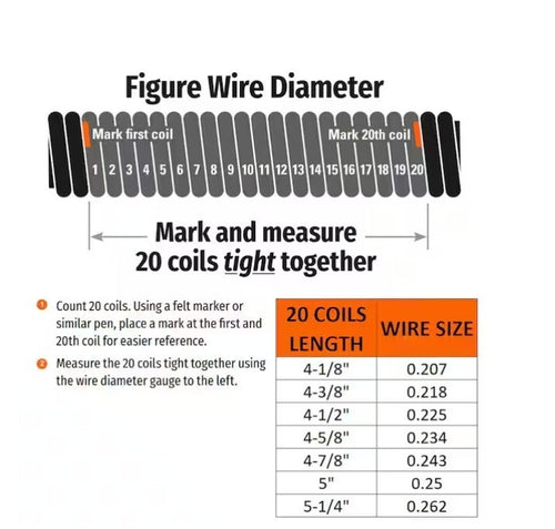 0.2187 X 2 In. X 22 In. Left Wound 1 White Garage Door Torsion Spring