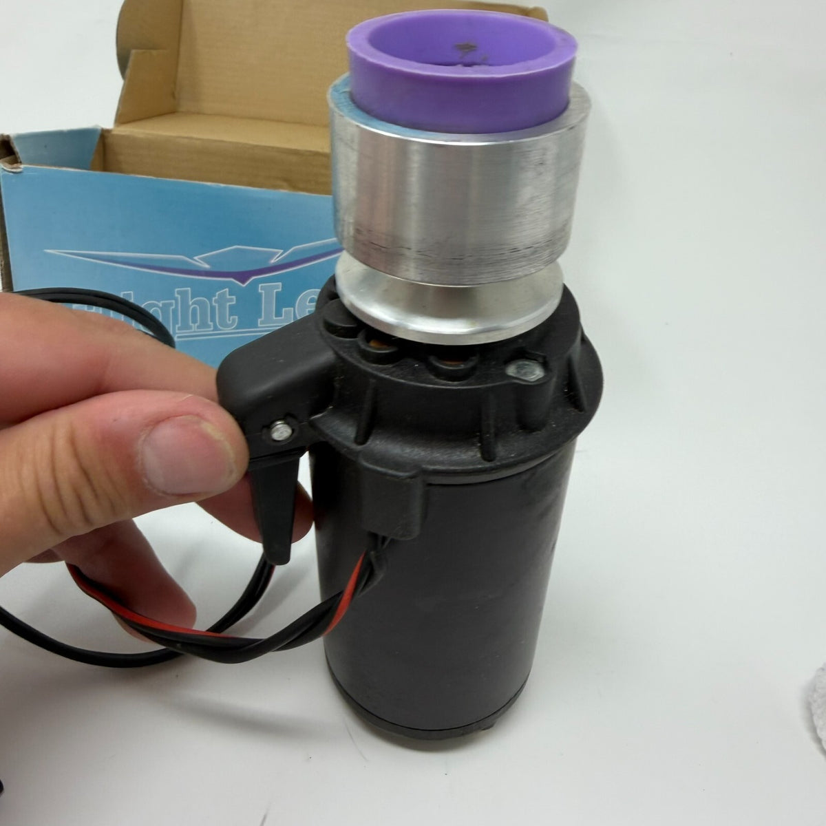 Flight Leader Model Engine Starter Pro FLST01 New Old Stock NOS 12v DC Glow Gas